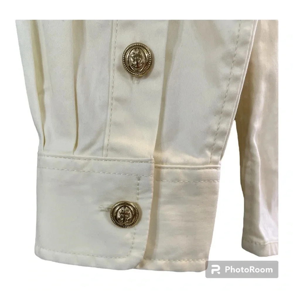 Current/Elliott Button Down Shirt Jacket Exclusiv… - image 5